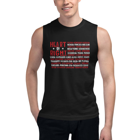 One Nation One Heart | Muscle Shirt