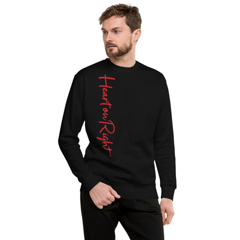 Heart On Right | Unisex Fleece Pullover