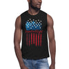 The Heart-Spangled Banner | Muscle Shirt