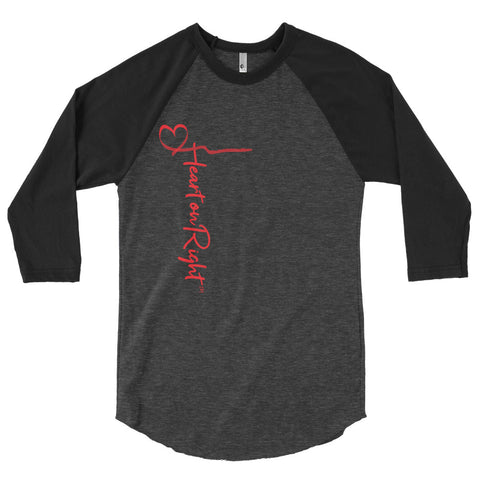 Heart Wants What It Wants | 3/4 sleeve raglan shirt