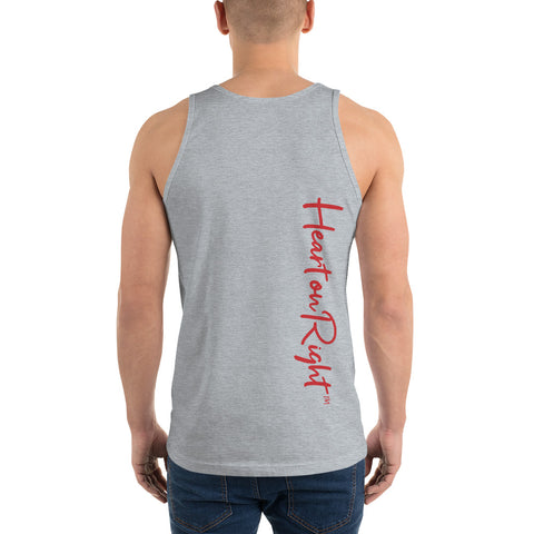Heart On Right USA | Classic tank top (unisex)