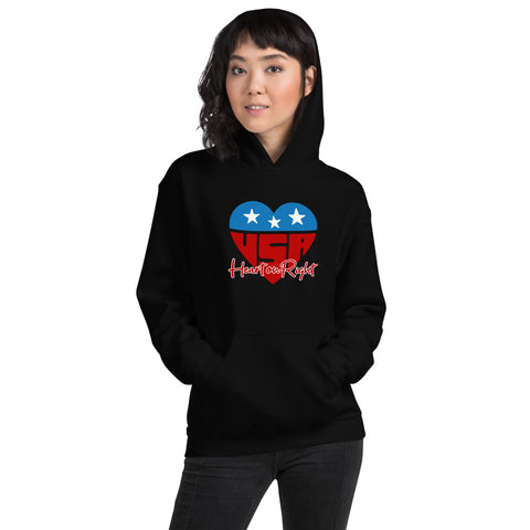 USA On Right | Unisex Hoodie