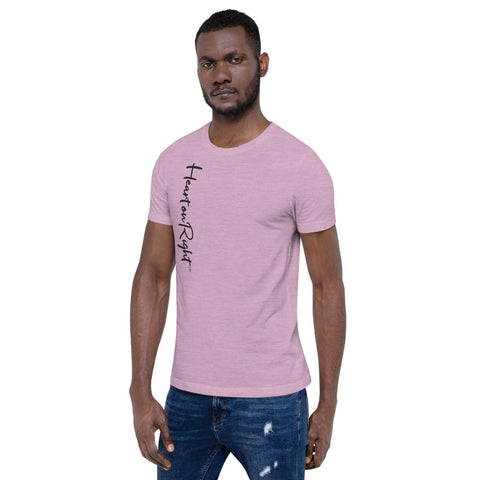 Heart On Right | Short-Sleeve Unisex T-Shirt