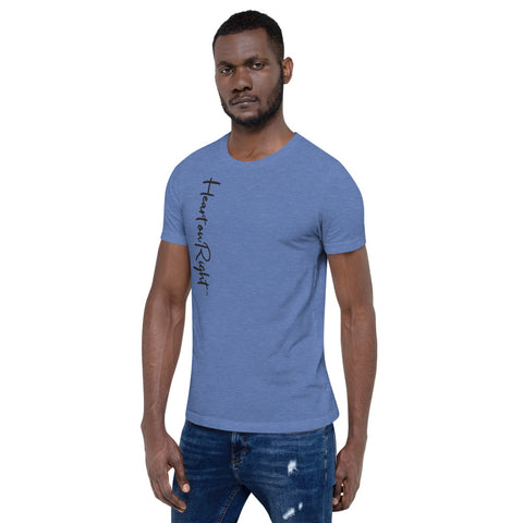 Heart On Right | Short-Sleeve Unisex T-Shirt