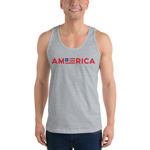 Heart On Right America | Classic tank top (unisex)