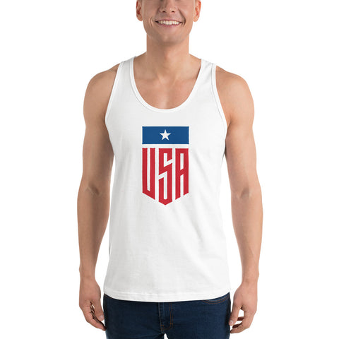 Heart On Right USA | Classic tank top (unisex)