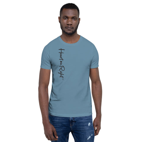 Heart On Right | Short-Sleeve Unisex T-Shirt