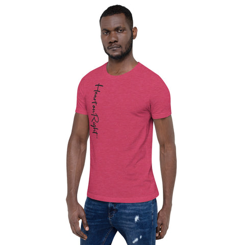 Heart On Right | Short-Sleeve Unisex T-Shirt