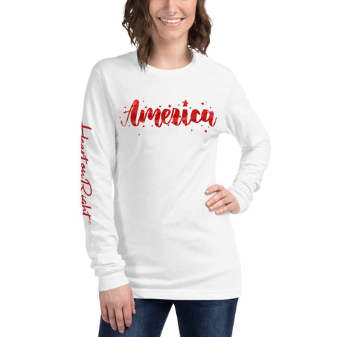America | Unisex Long Sleeve Tee