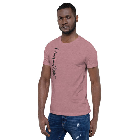 Heart On Right | Short-Sleeve Unisex T-Shirt