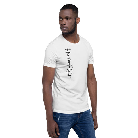 Heart On Right | Short-Sleeve Unisex T-Shirt